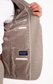 Veste de costume coupe confort Tostado