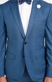 Veste de costume coupe ajustée Turchese
