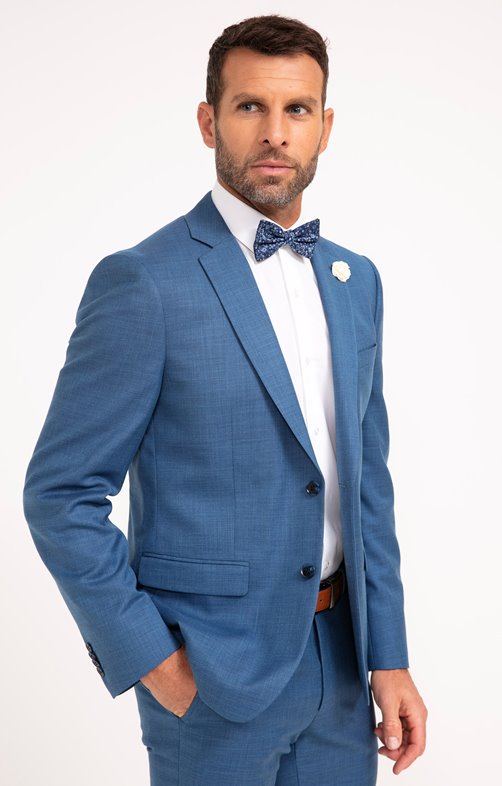 Veste de costume coupe ajustée Turchese