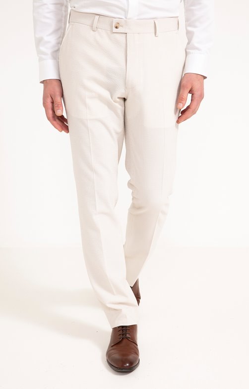 Pantalon de costume coupe ajustée Cialda