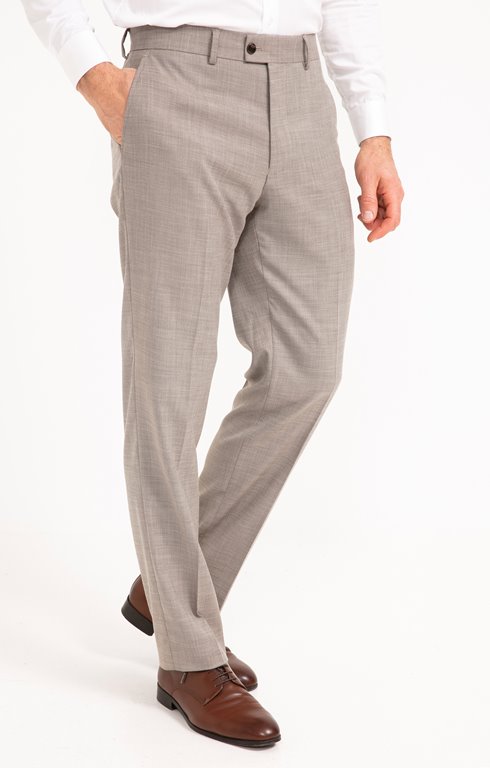 Pantalon de costume confort Tostado